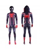 スーパーヒーロー 2099 マイルズモラレス服 RPG 全身タイツジャンプスーツスパンデックスライクラボディスーツハロウィン服大人/子供用アニメーションコスト