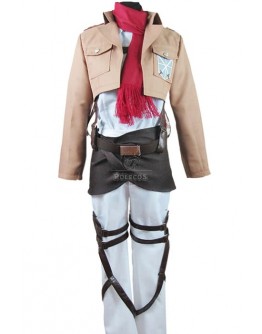 進撃の巨人 Shingeki no Kyojin ミカサ・アッカーマン訓練生クラス制服 RPG 服